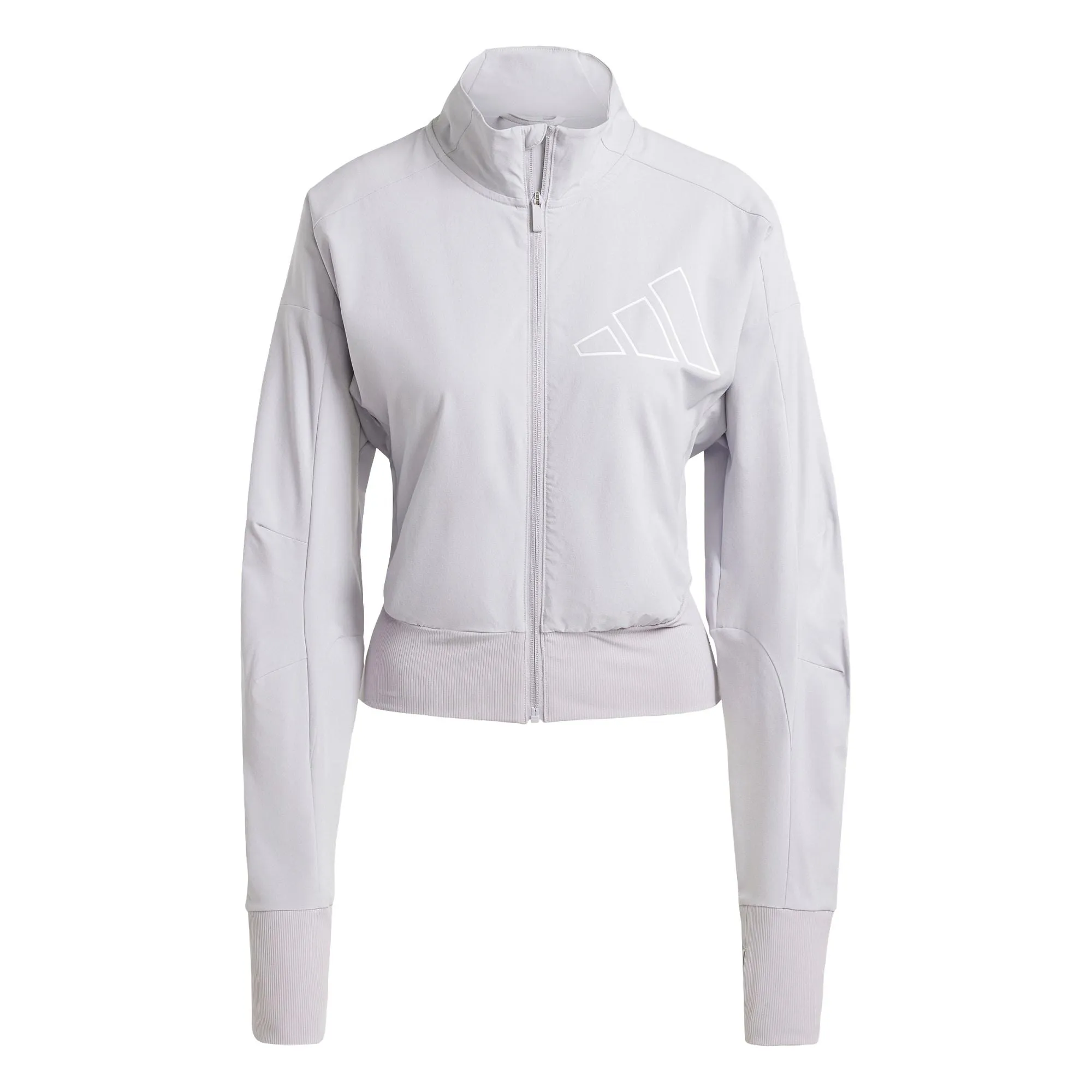 adidas Full-Zip Trainingsjacke Trainingsanzug Damen Glory Grey im Online Shop von kaufen