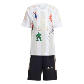 adidas Marvel's Avengers Set Trainingsanzug Kinder White / Grey One / Wonder Gold Met. im Online Shop von kaufen