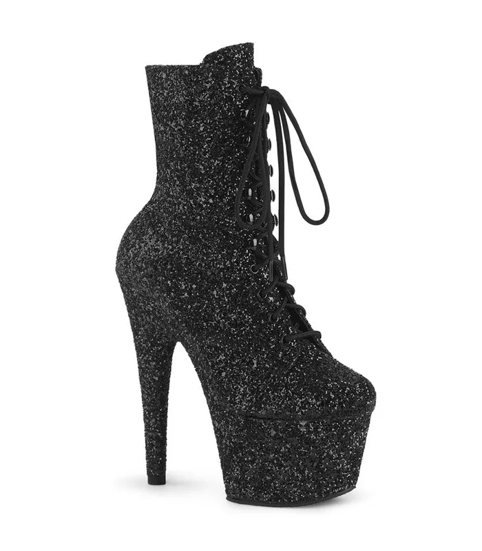 ADORE-1020GWR Plateau Stiefeletten - Schwarz| Pleaser online günstig kaufen! ♥