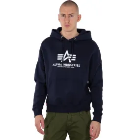 Alpha Industries Herren Hoodie Oversized Basic OS rep.blue
