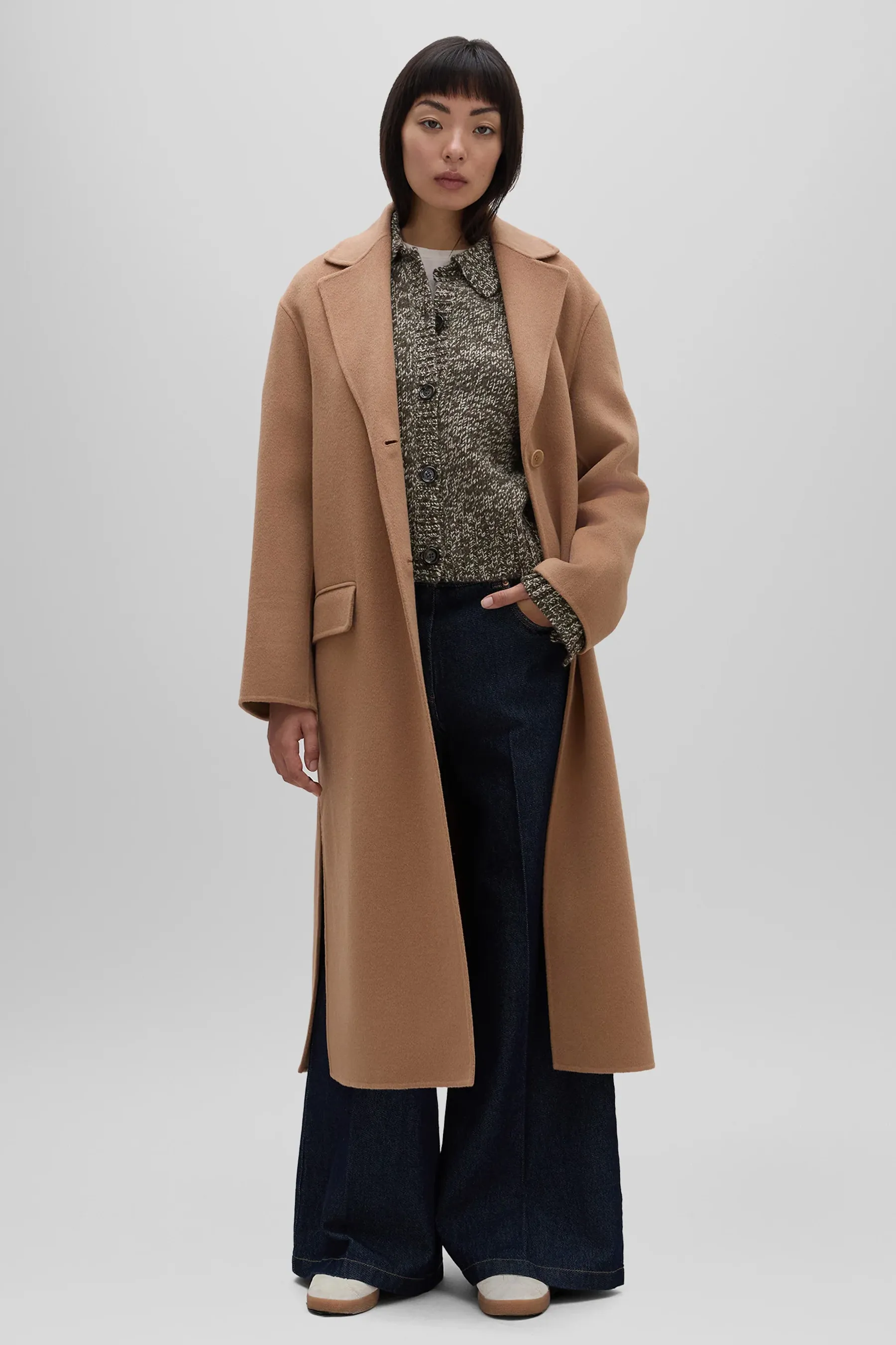 ASPESI Double-Face Wool Coat  