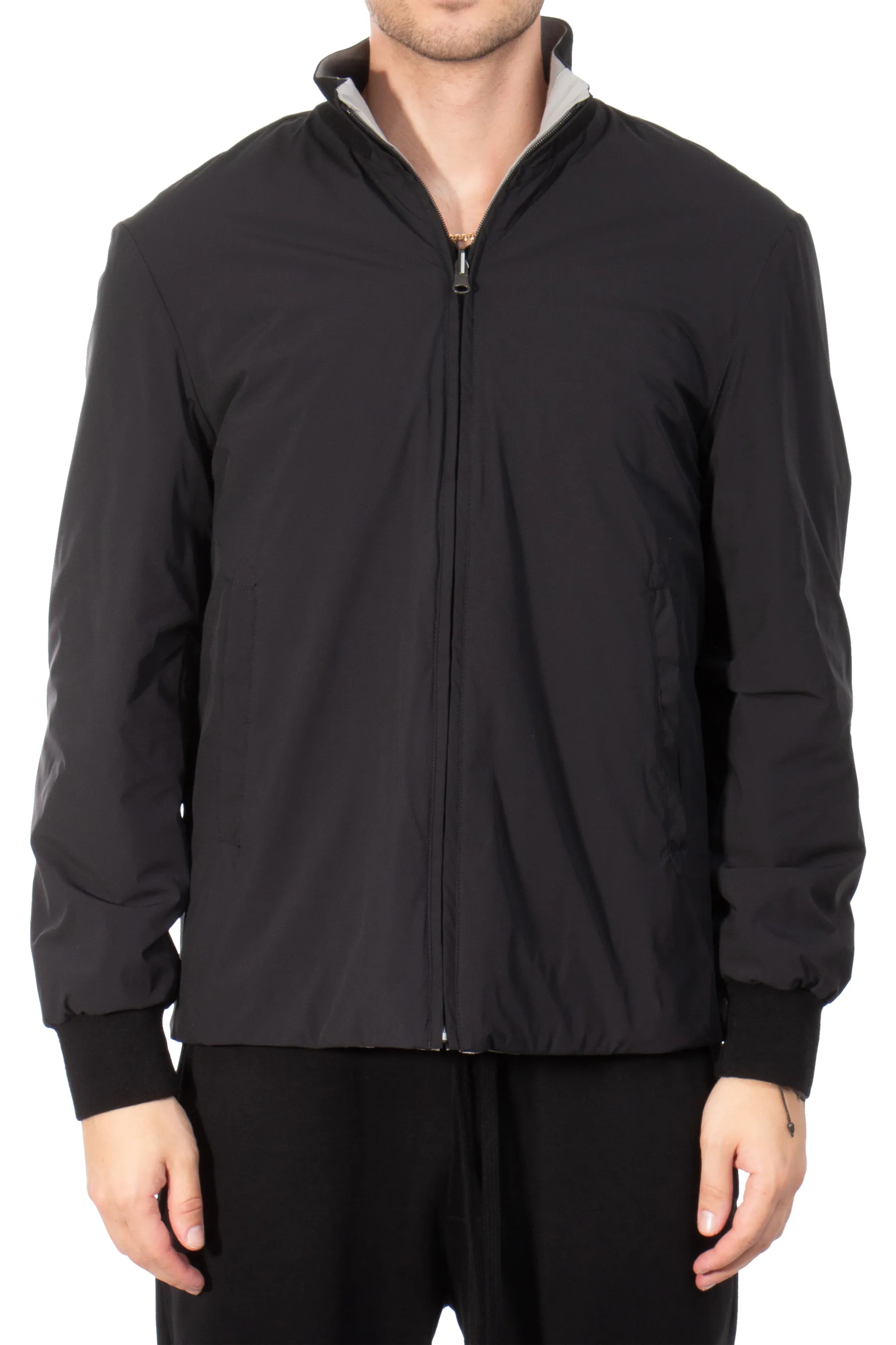 BRIONI 2-in-1 Virgin Wool & Nylon Coat  