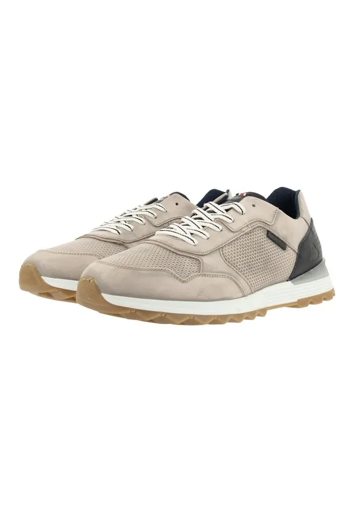 Bullboxer Herren Sneaker Leder beige S13 373K20438C