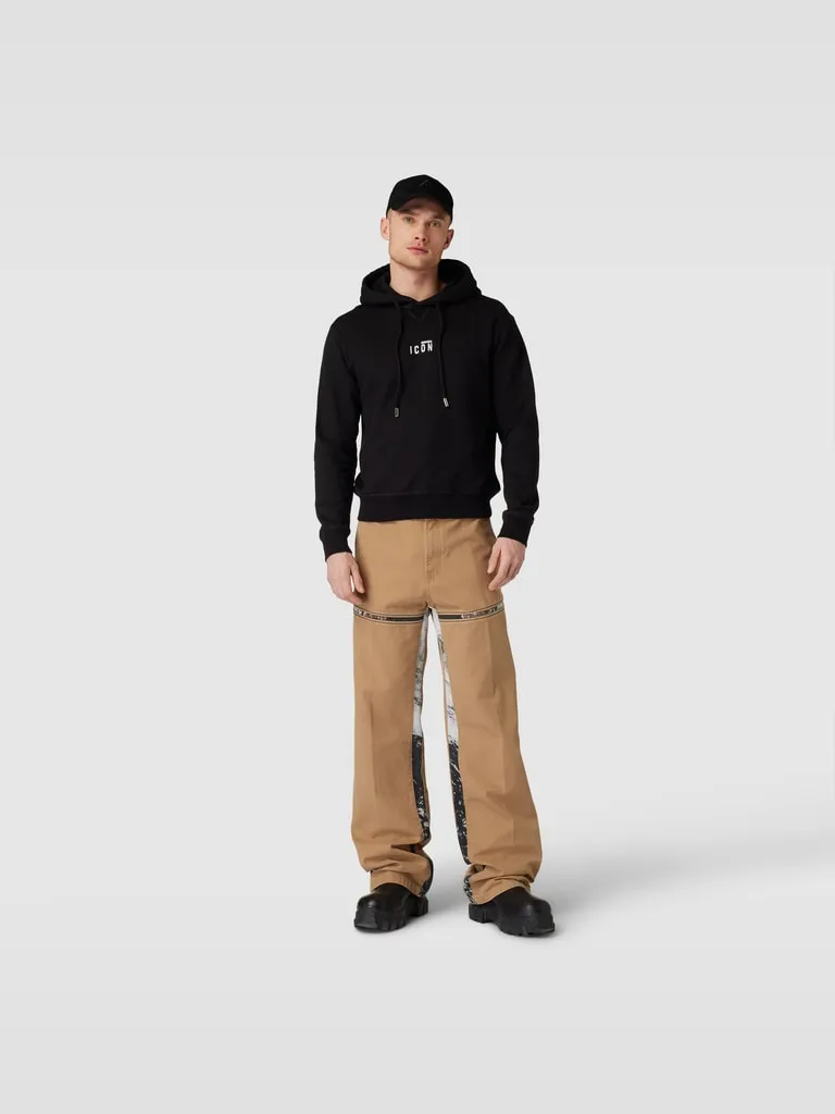 Dsquared2 Hoodie mit Label-Print (black) online kaufen