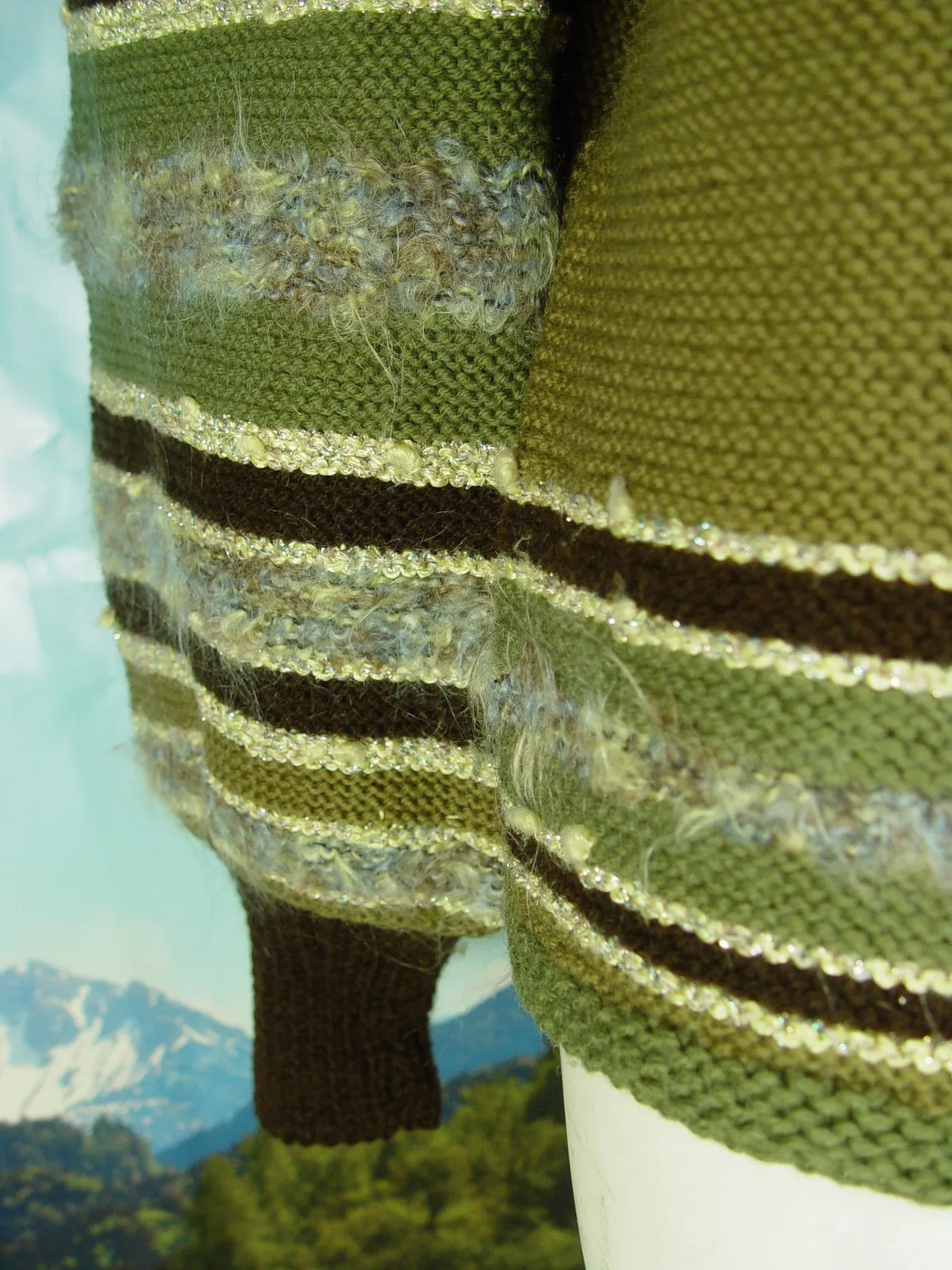 eventuell Handarbeit Dirndljacke Strickjacke Jacke Trachtenjacke Gr.42