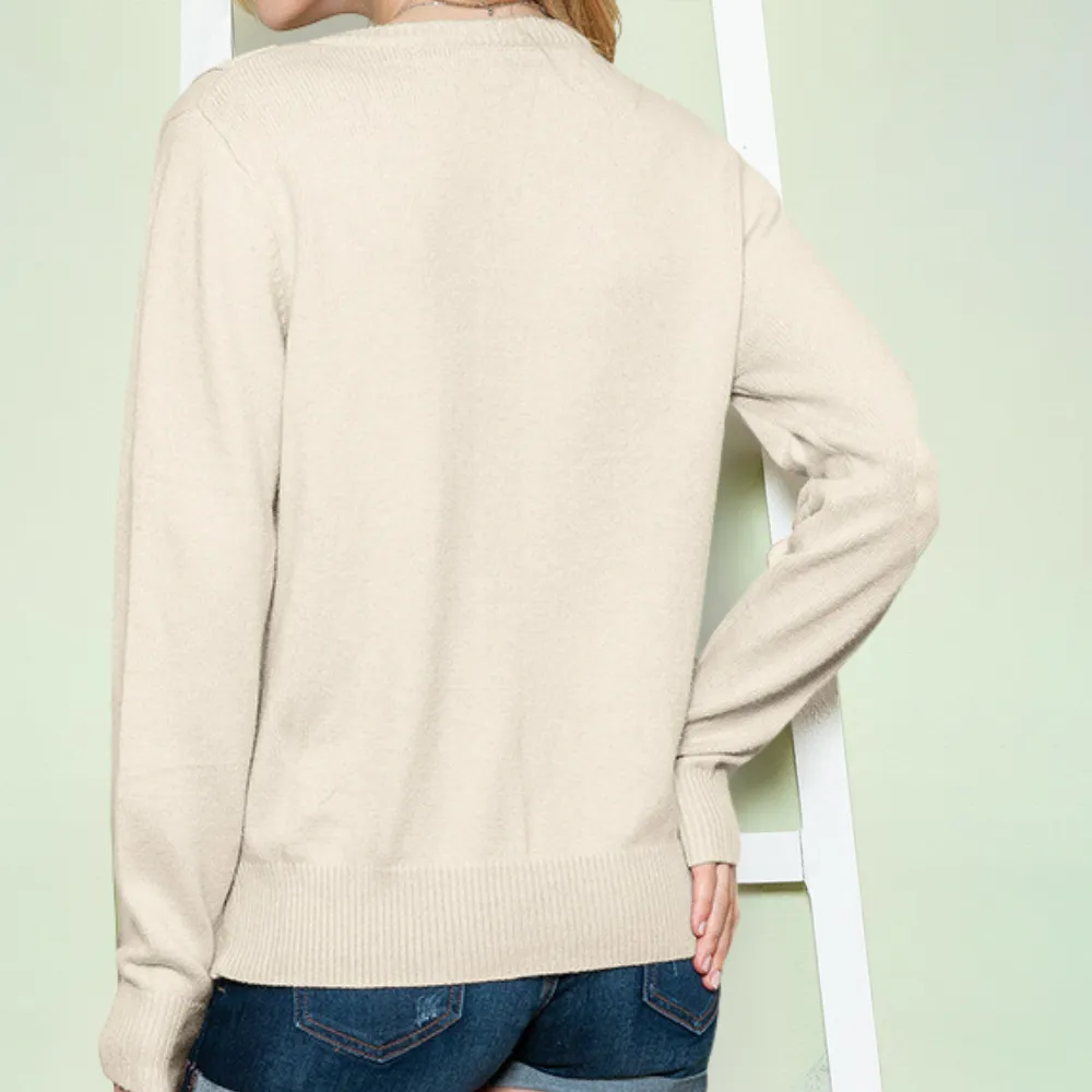 Heidi-Mode | Klassische Strickjacke für Damen