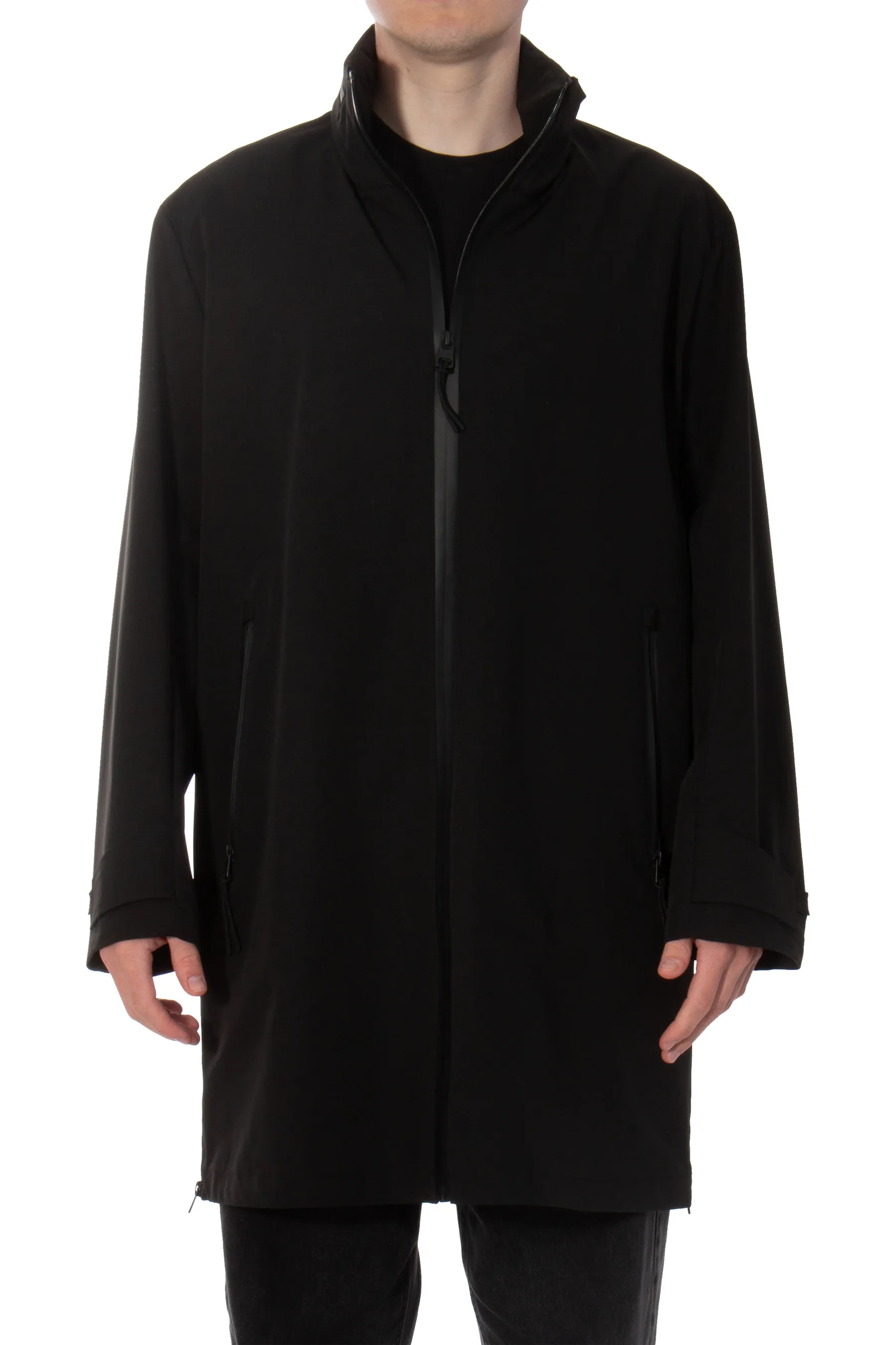 HUGO Water Repellent Nylon Stretch Coat Macks  