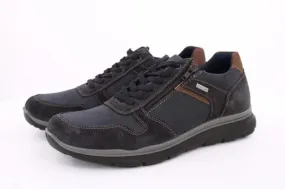 IMAC Herren Sneaker mit Reißverschlußdetail TEX-Membran Wechselfußbett blau S23 452578