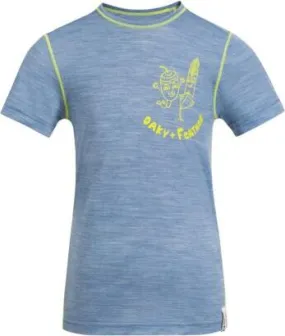 Jack Wolfskin Merino Graphic T K - Kinder Laufshirt