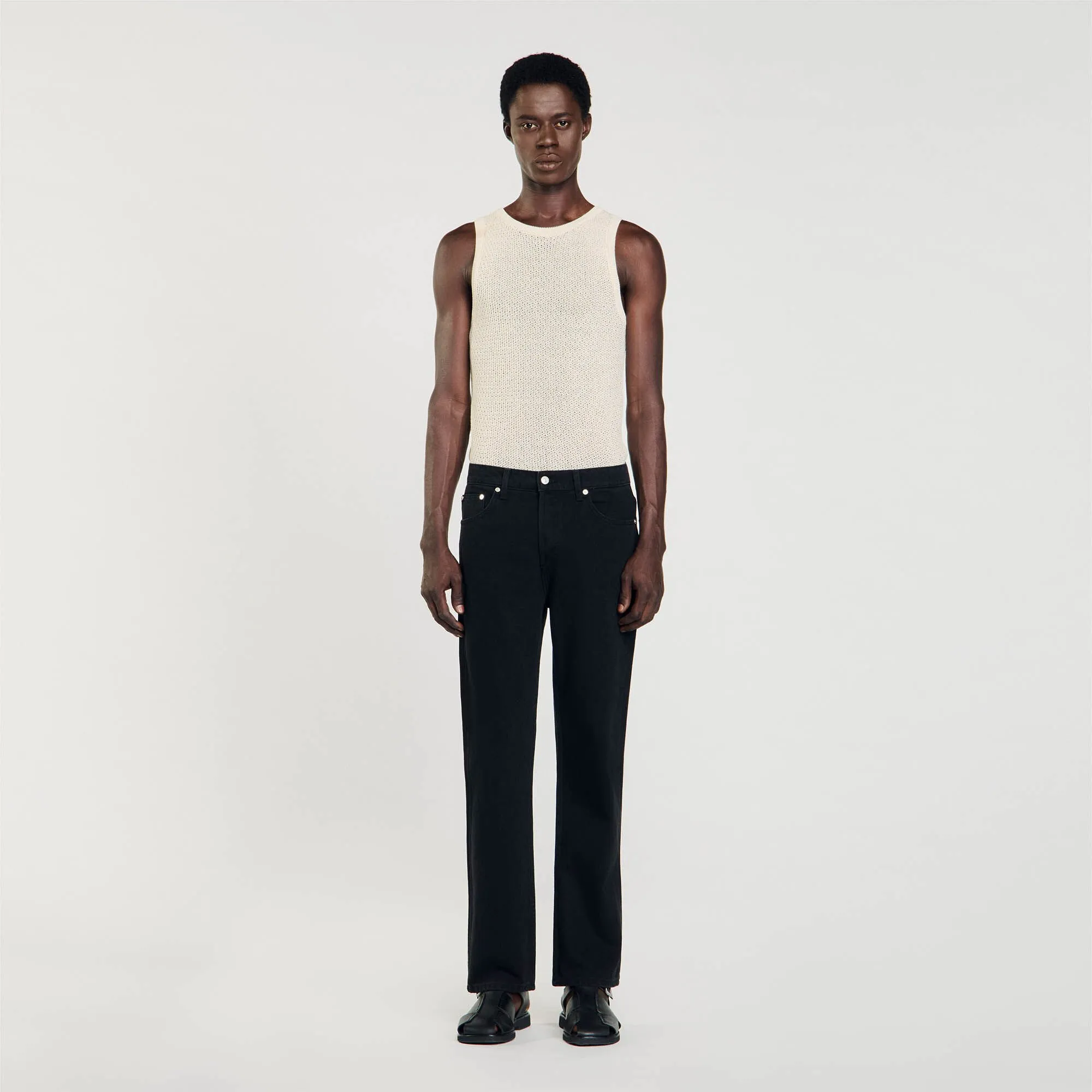 Jeans mit geradem Schnitt