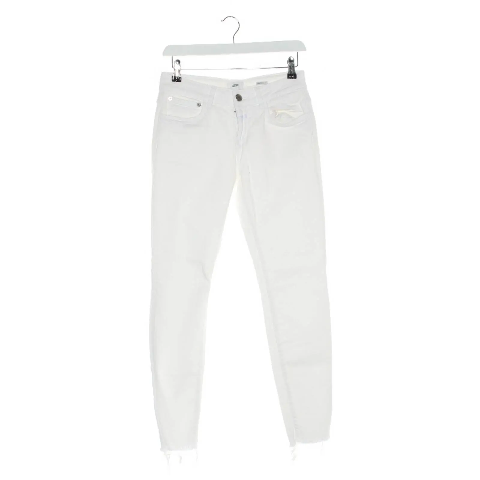 Jeans Slim Fit W27 Weiß