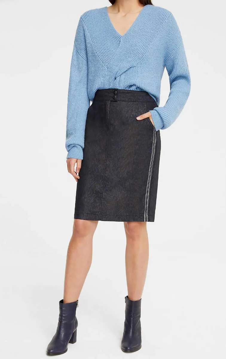 Jeansrock blau von Rick Cardona