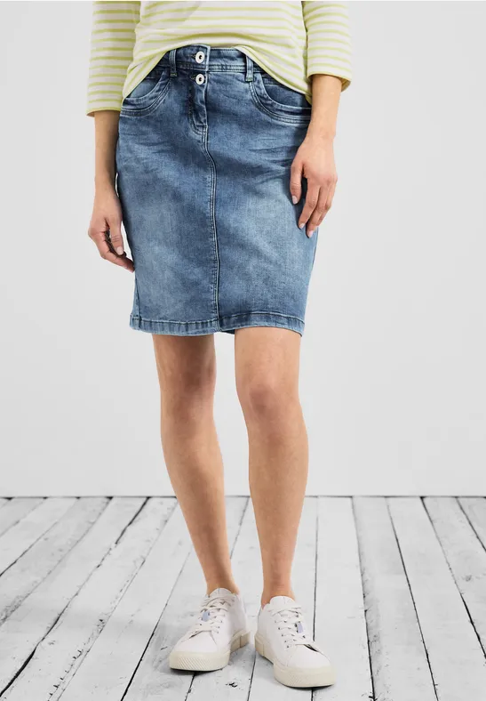 Jeansrock in Blau