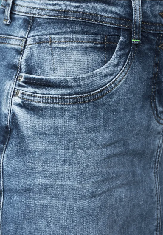 Jeansrock in Blau