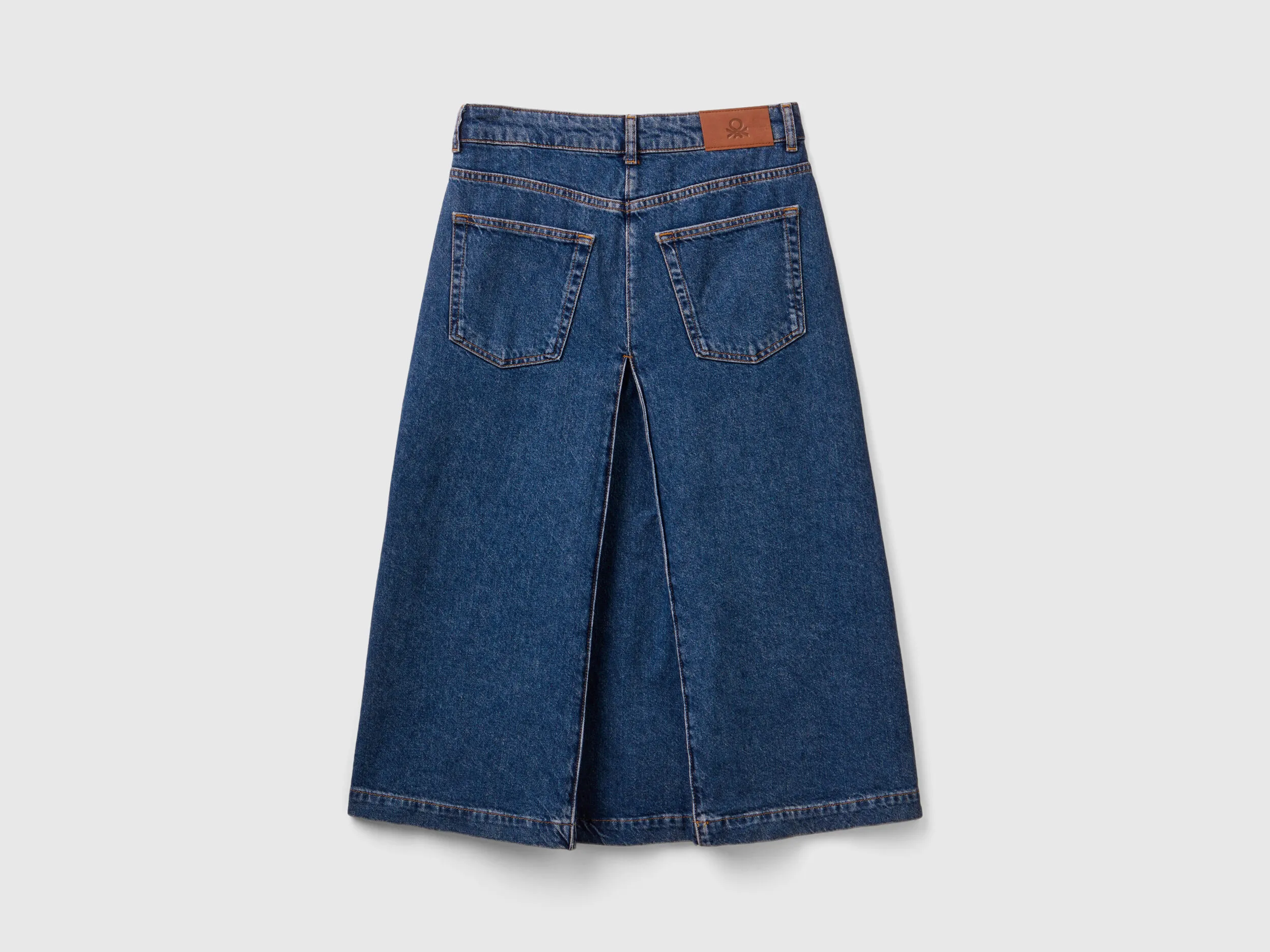 Jeansrock in Midi