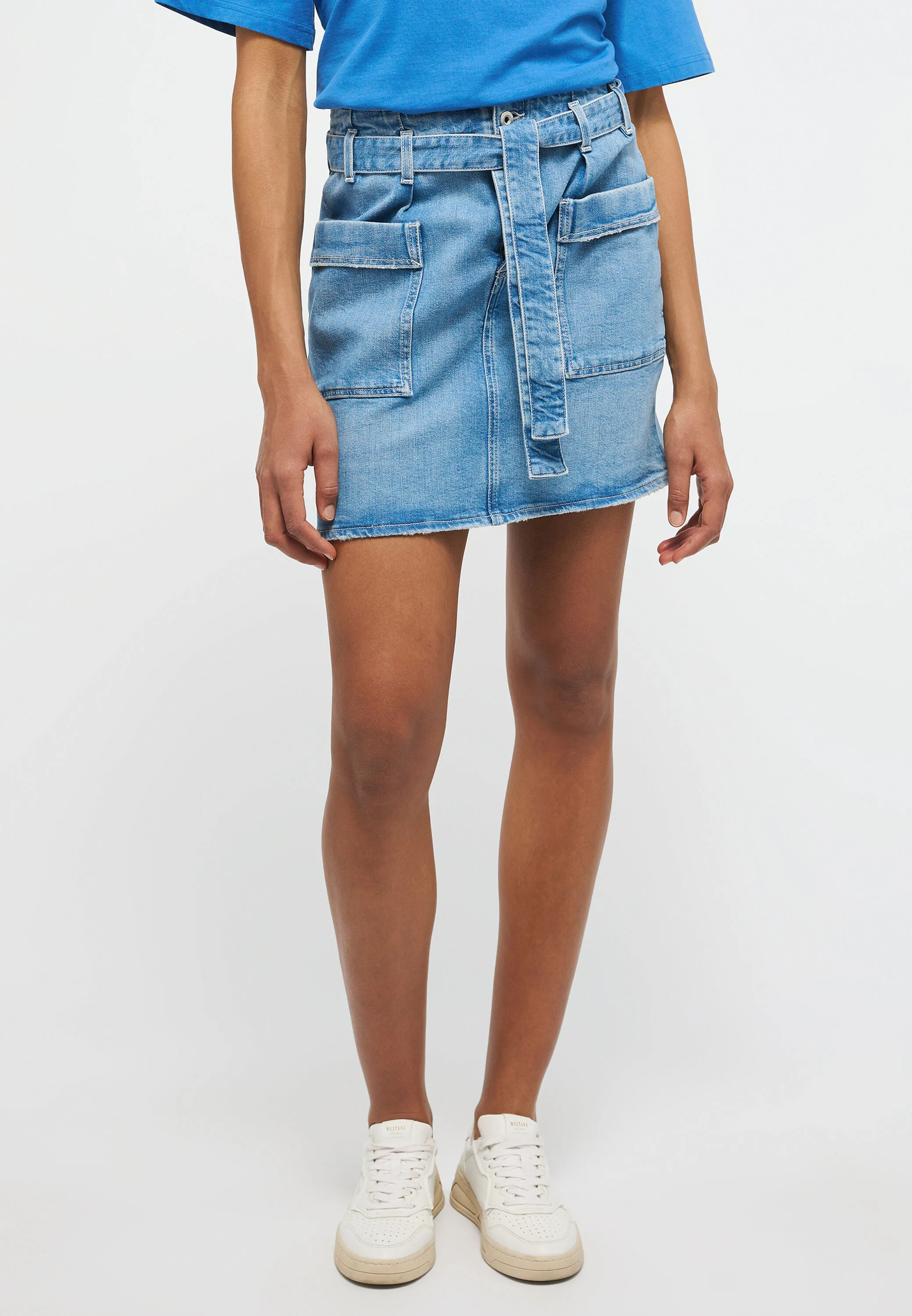 kurzer Jeansrock