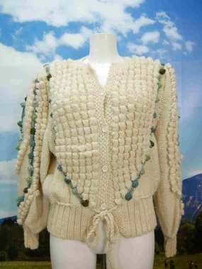 Lechuza herrliche Strickjacke außergewöhnliche Trachtenjacke Jacke Gr.38