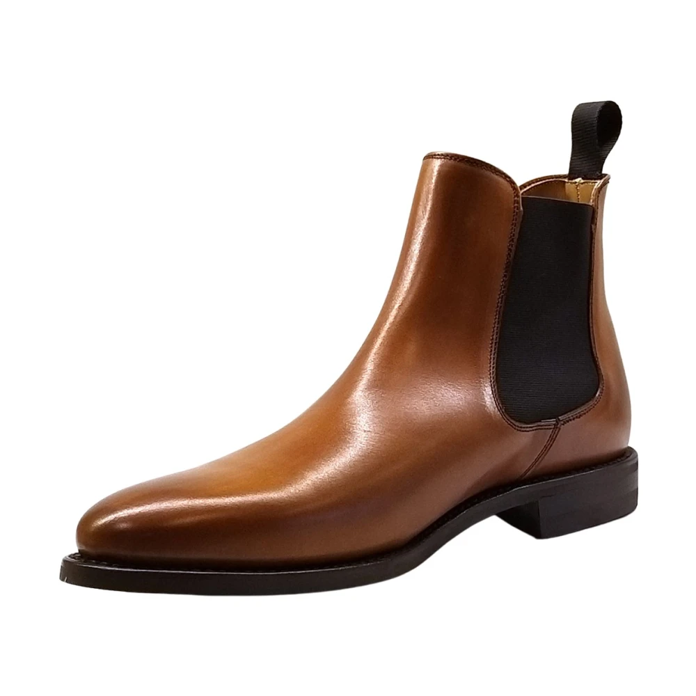 Leder Chelsea Stiefel mit Dainite Sohle