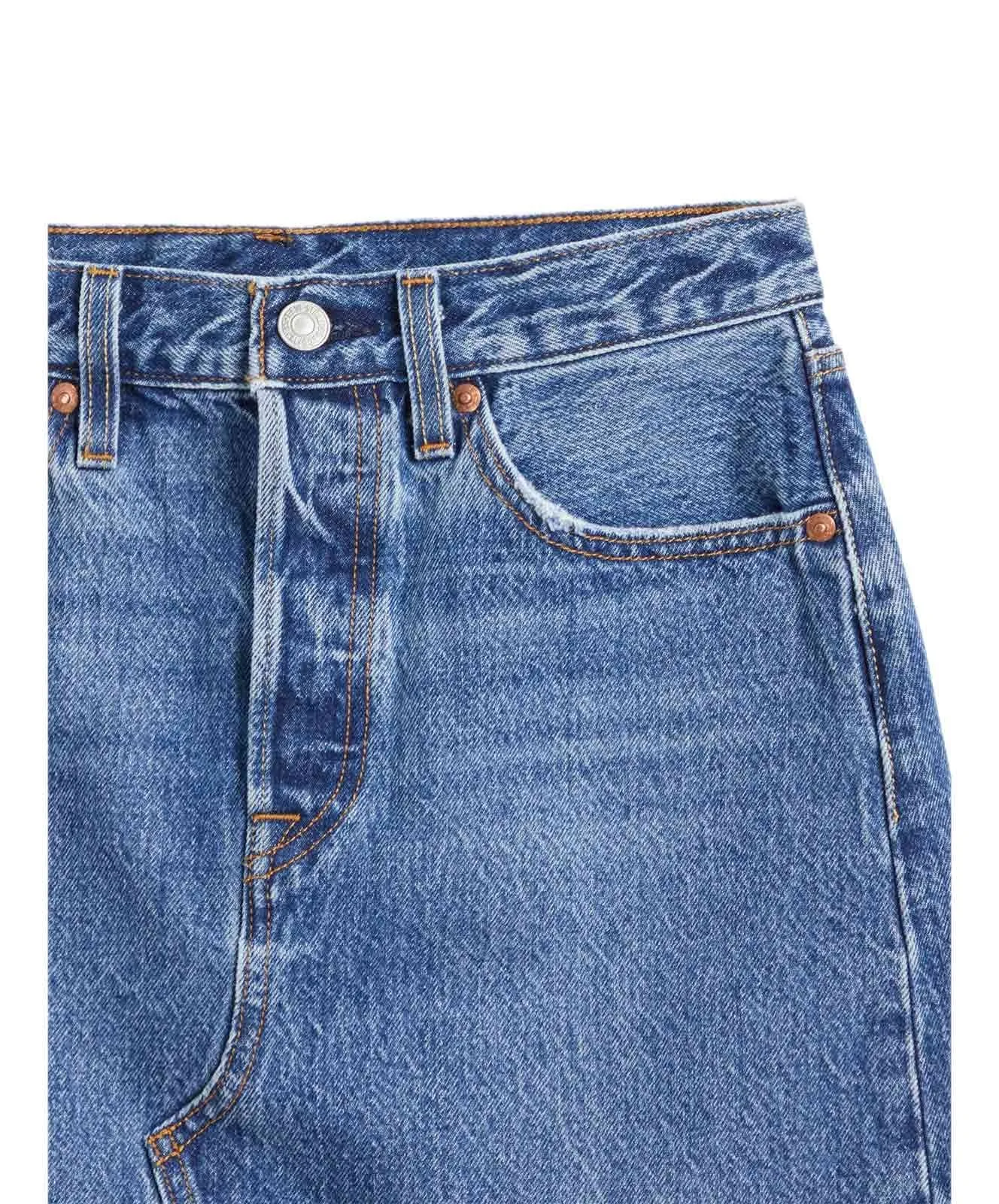 Levis Jeansrock High Waisted Deconstructed in Troy Tricks