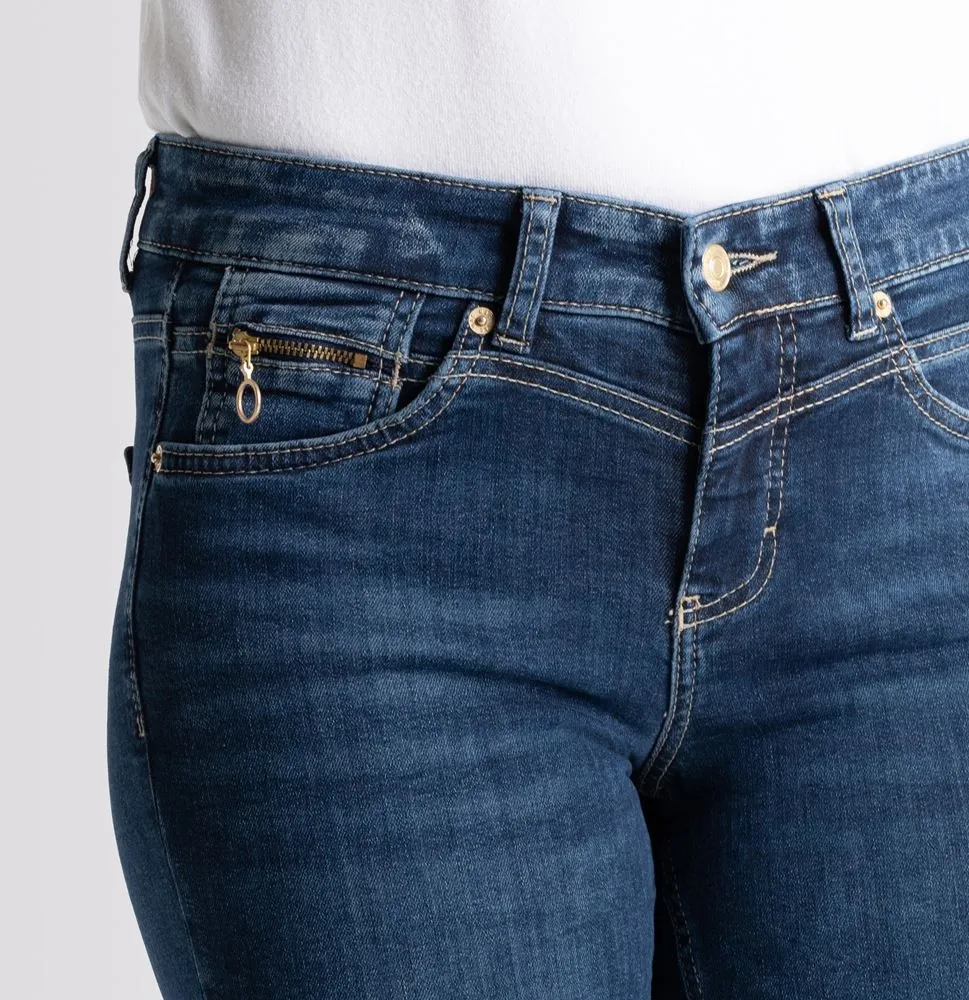 MAC JEANS RICH SLIM  Ankle-Länge 5-Pocket-Design blau S23  0389L590490