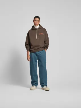 Marni Hoodie mit Label-Detail (schoko) online kaufen
