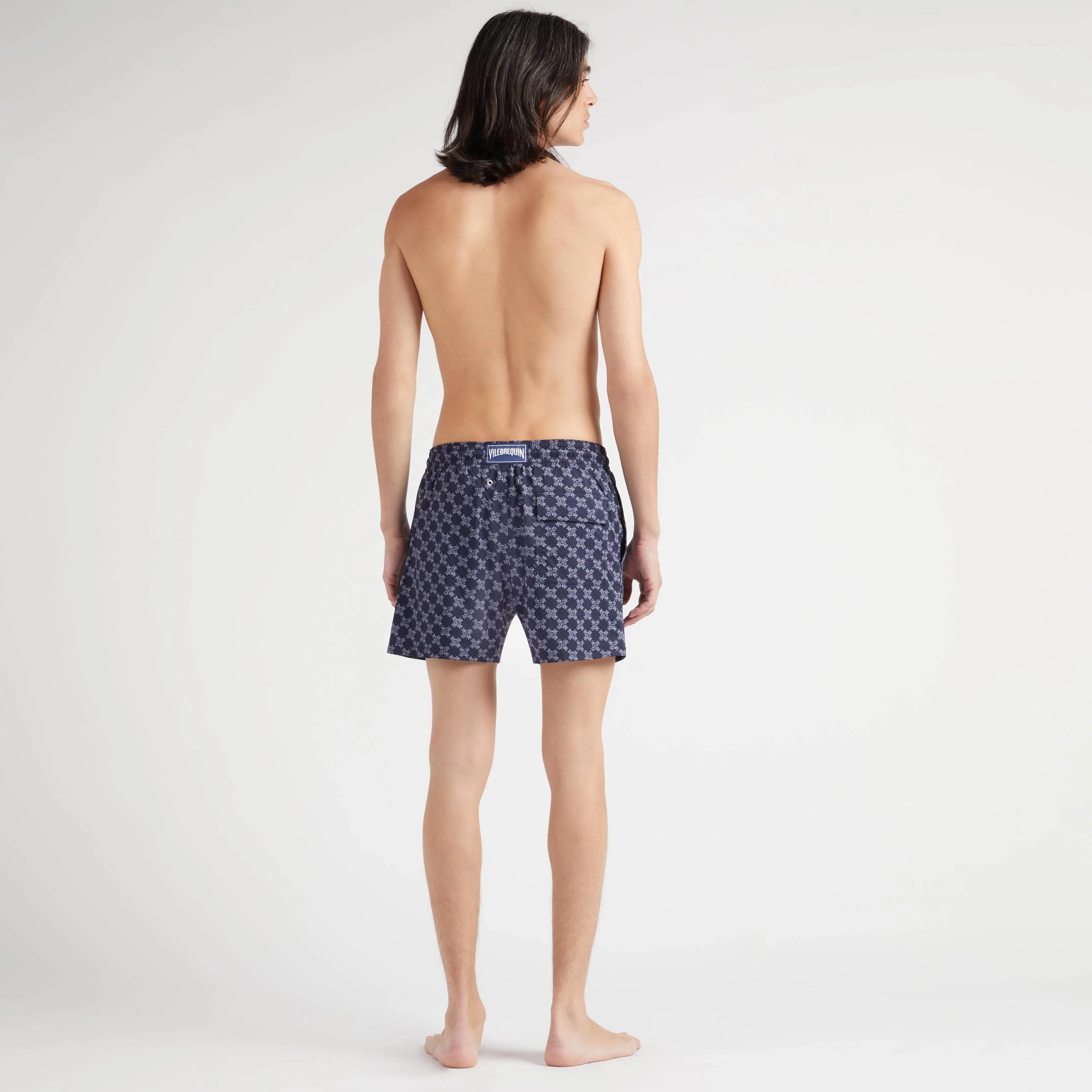 Men Stretch Swim Shorts VBQ Monogram