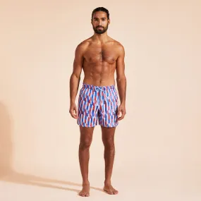 Men Swim Shorts Embroidered Graphic Glass - Limited Edition