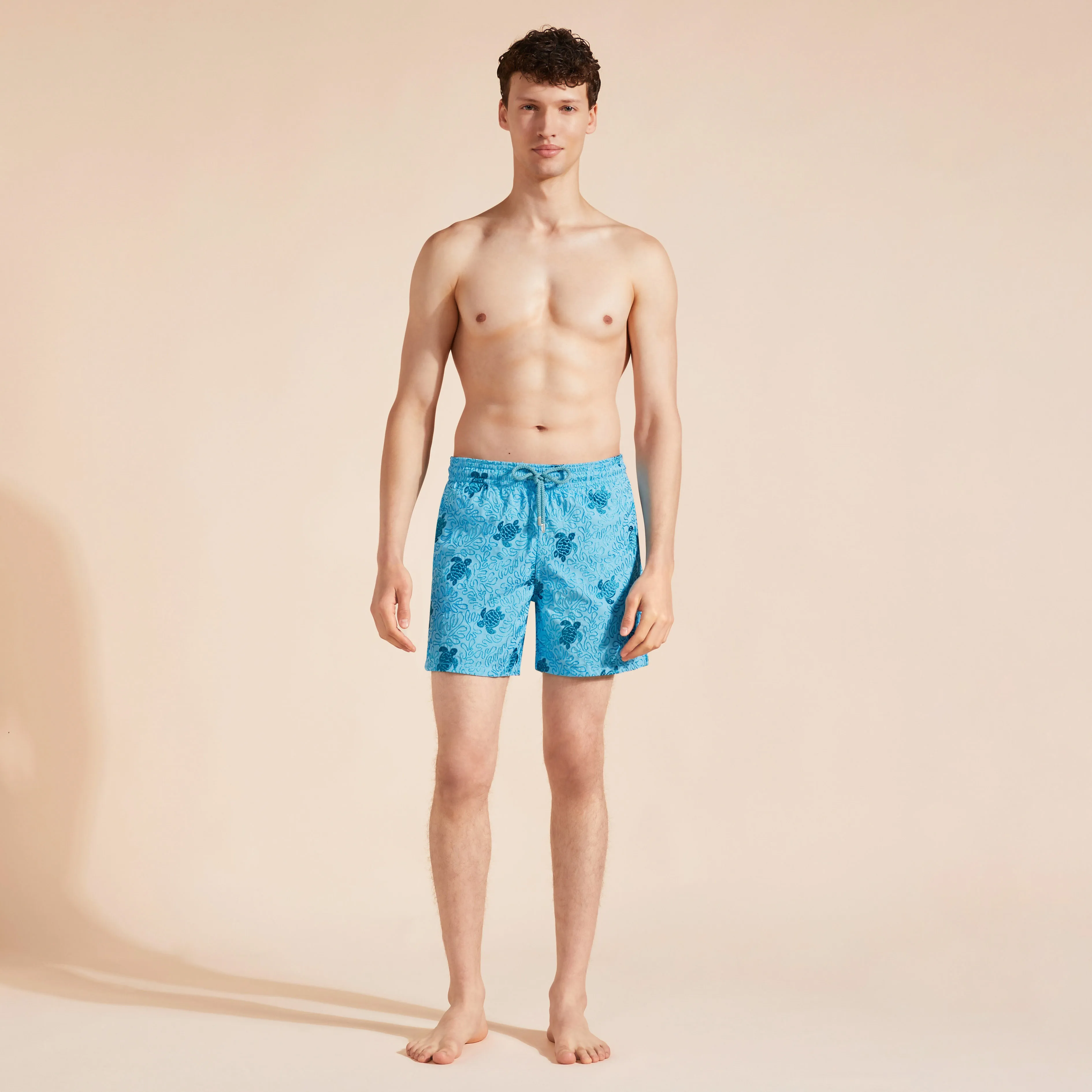 Men Swim Shorts Embroidered Splash - Limited Edition