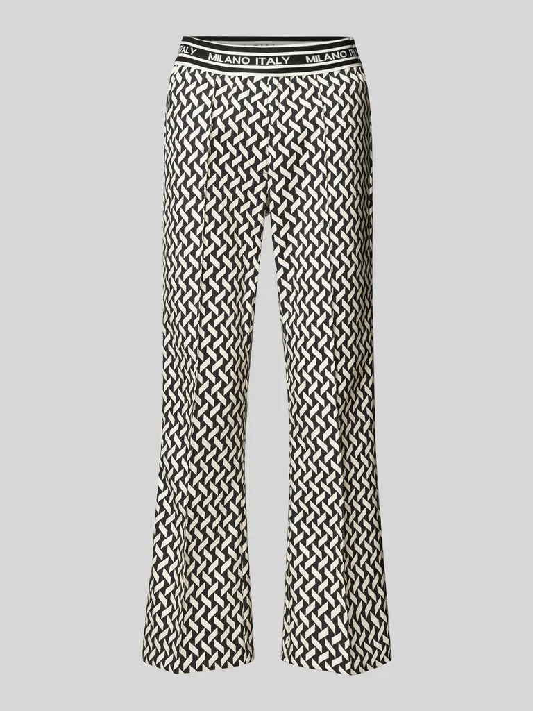 Milano Italy Stoffhose mit elastischem Bund (black) online kaufen