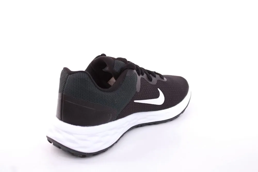Nike W REVOLUTION 6NN Damen Sneaker BLACK/ WHITE WHITE/ METALLIC schwarz weiß S12 DC3729