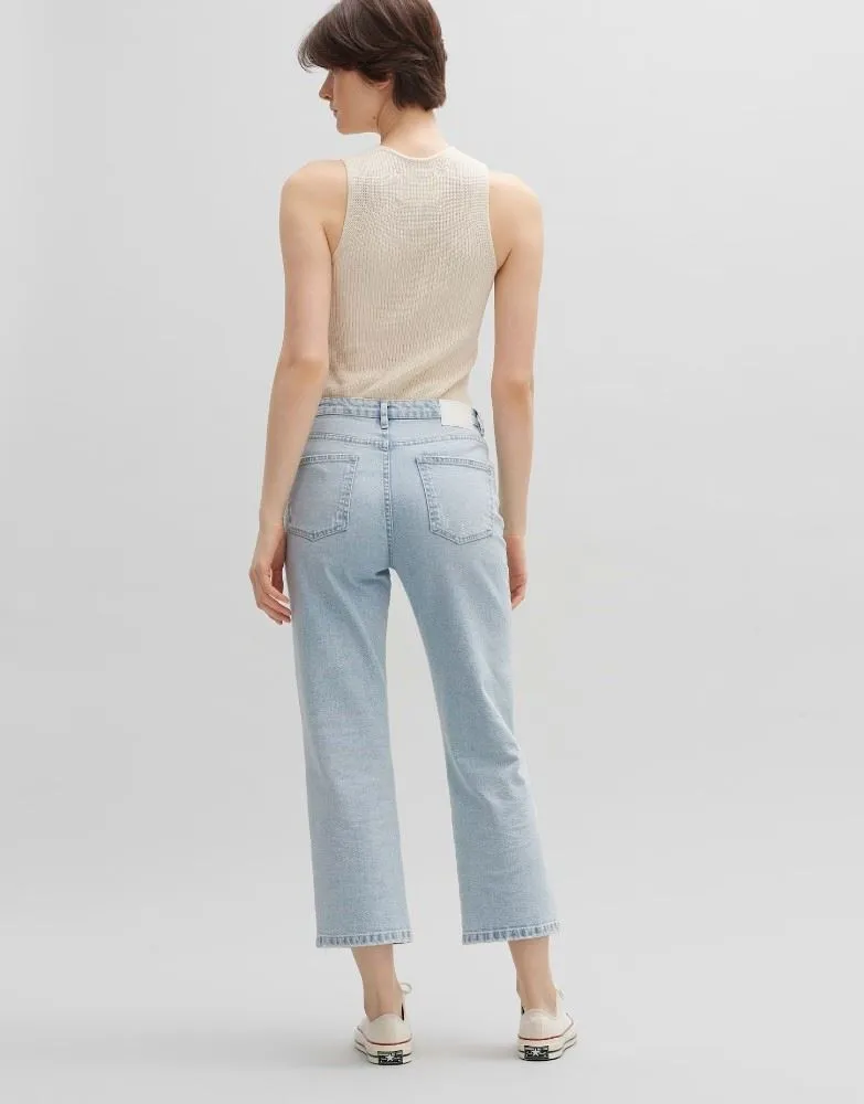 OPUS Boyfriend Jeans Lani heavy destroyed blau S14 10168710391182