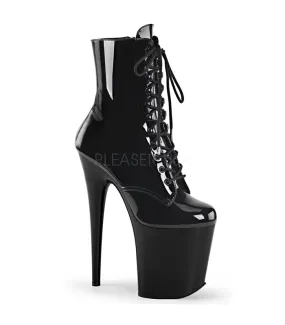 Plateau Stiefeletten FLAMINGO-1020 Schwarz von Pleaser kaufen