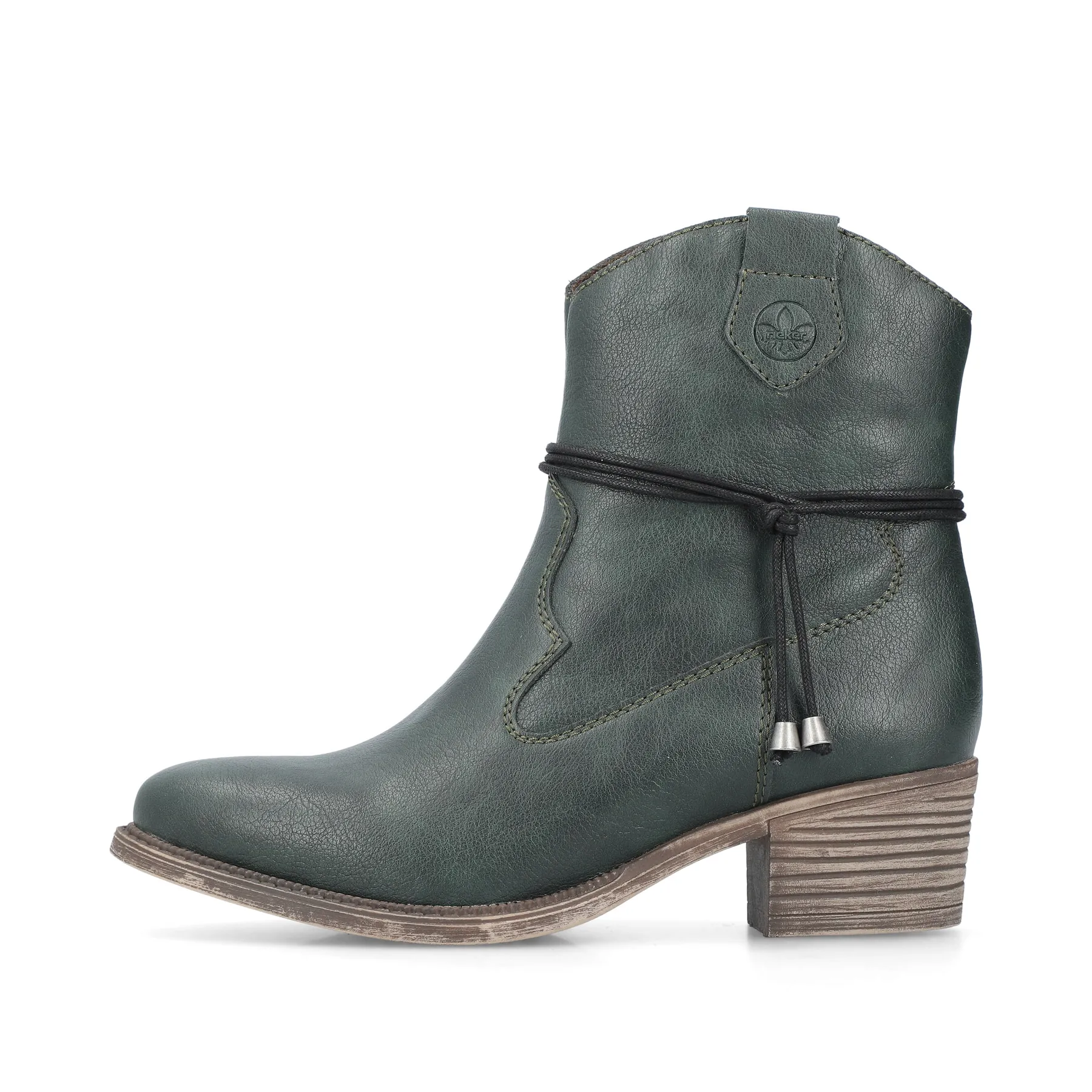 Rieker Damen Stiefeletten blaugrün | 73158-54