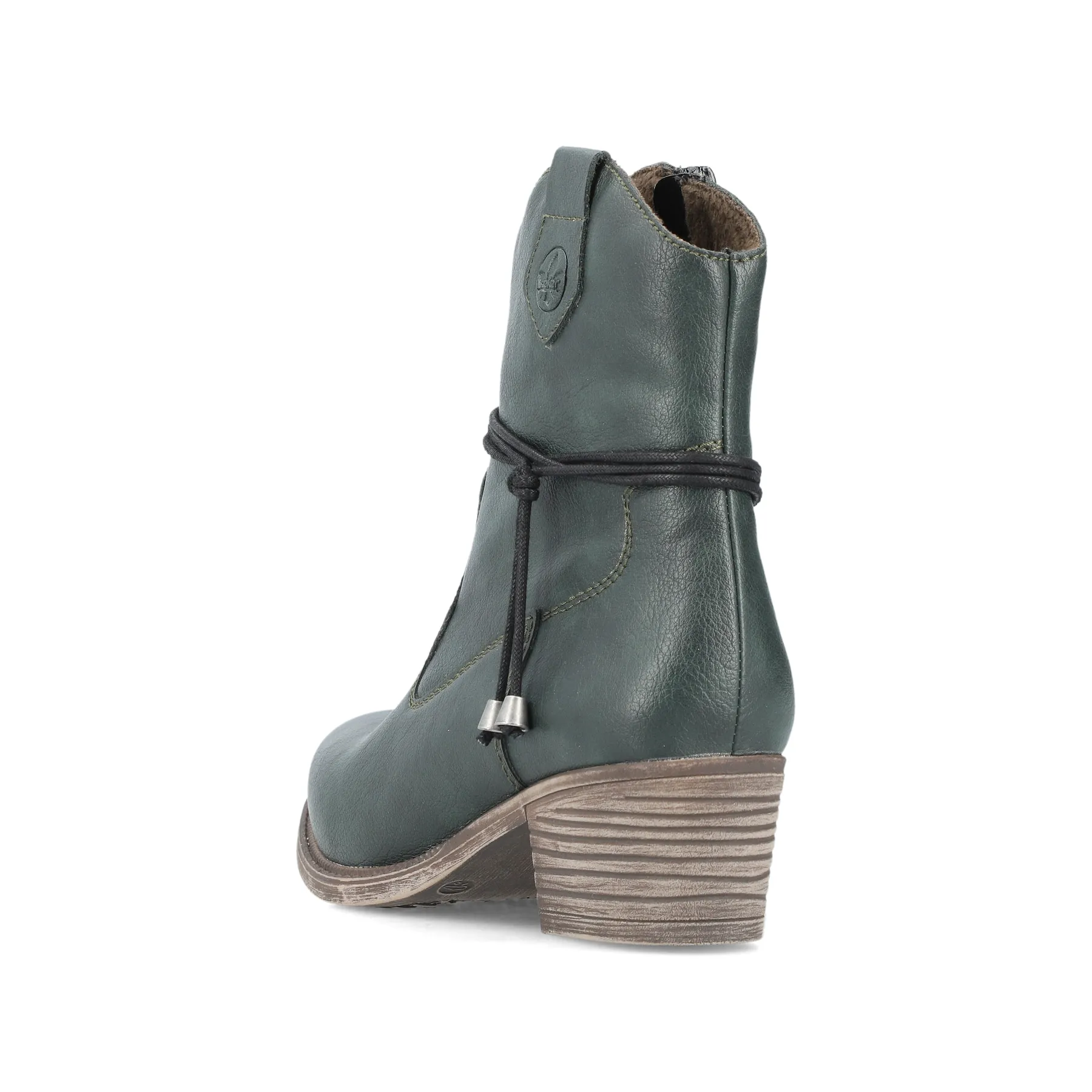Rieker Damen Stiefeletten blaugrün | 73158-54