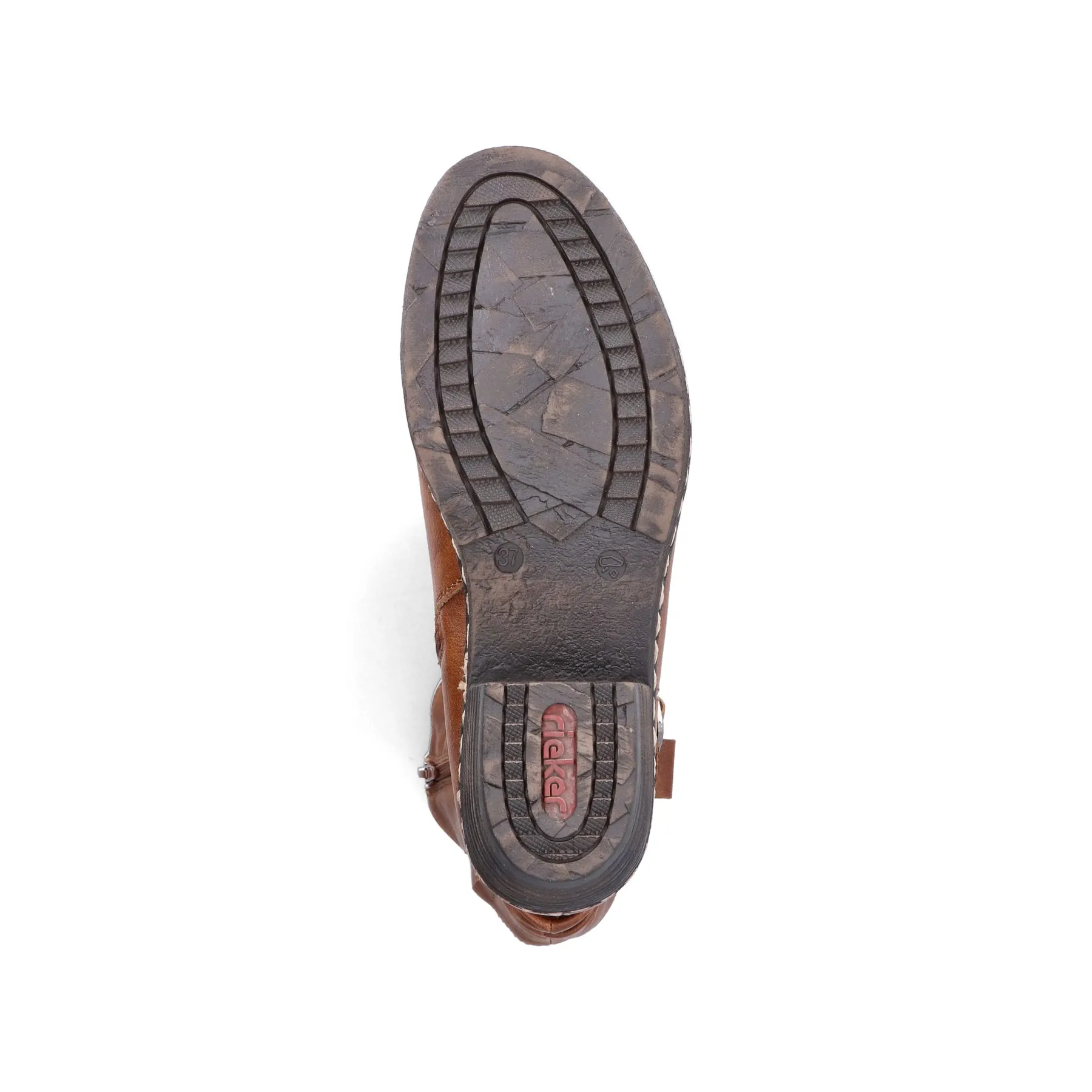 Rieker Damen Stiefeletten karamellbraun | 93776-24