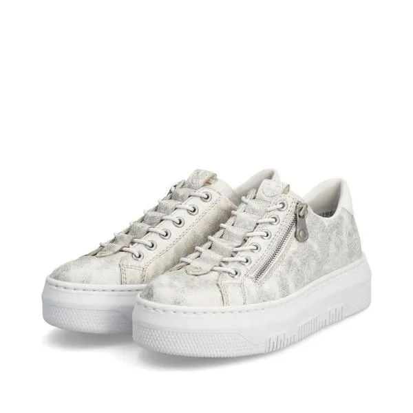 Rieker Sneaker weiss/gold S14 M1953-60