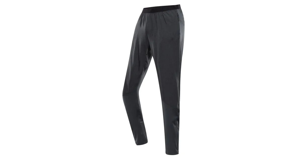 Schnelltrocknende Herrenhose ALPINE PRO ZEREC neutral / erdig L