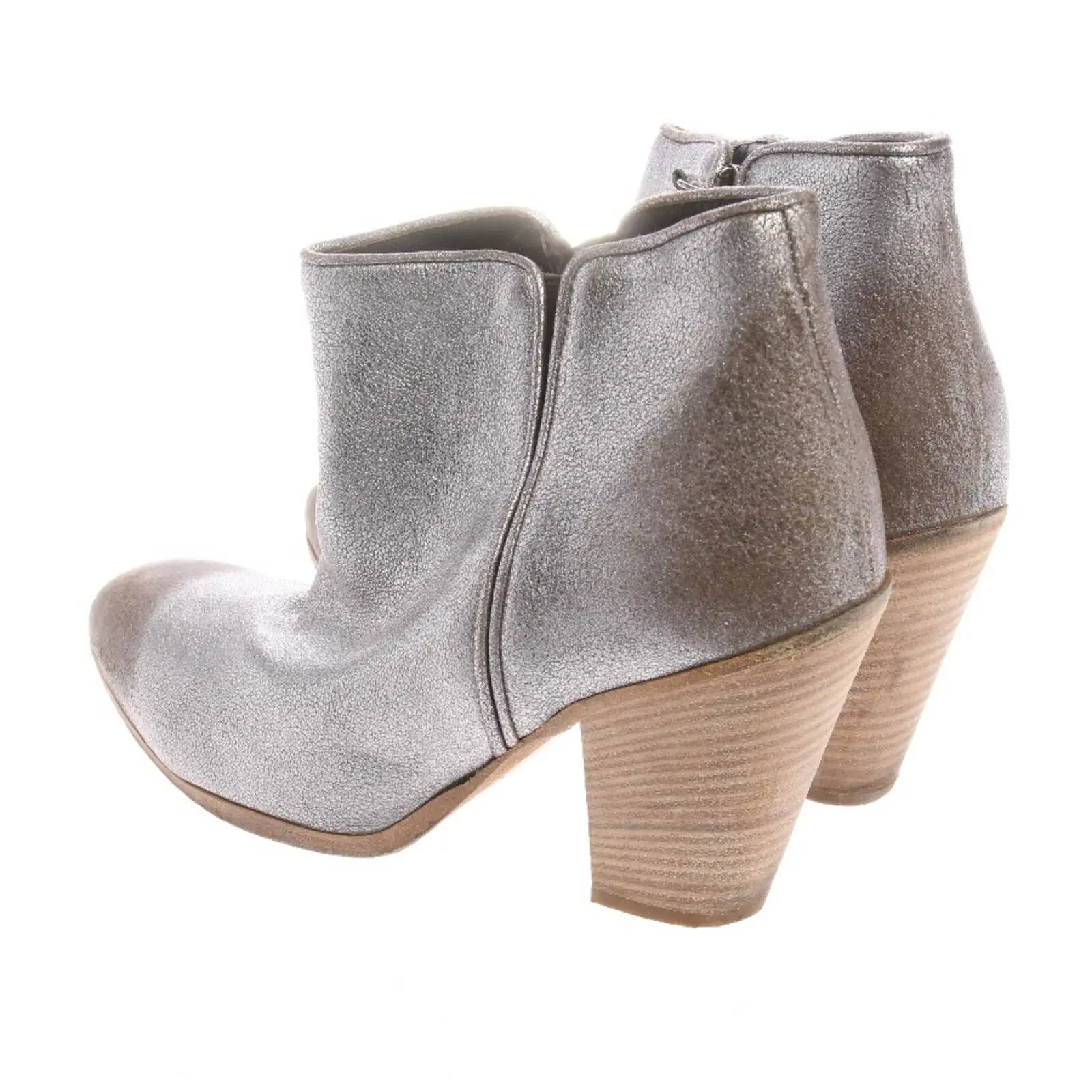 Stiefeletten EUR 39 Silber