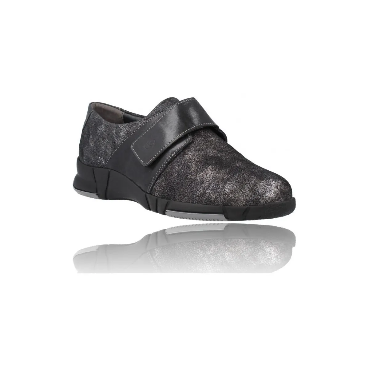 Suave - 3203 Freizeitschuhe mit Klettverschluss für Damen