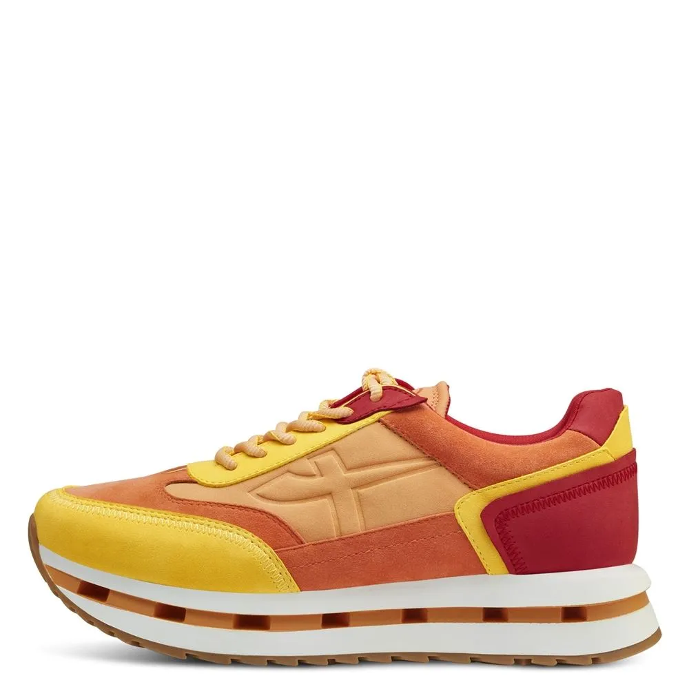 Tamaris Sneaker Plateausohle Wechselfußbett grau S13 1-1-23716-20