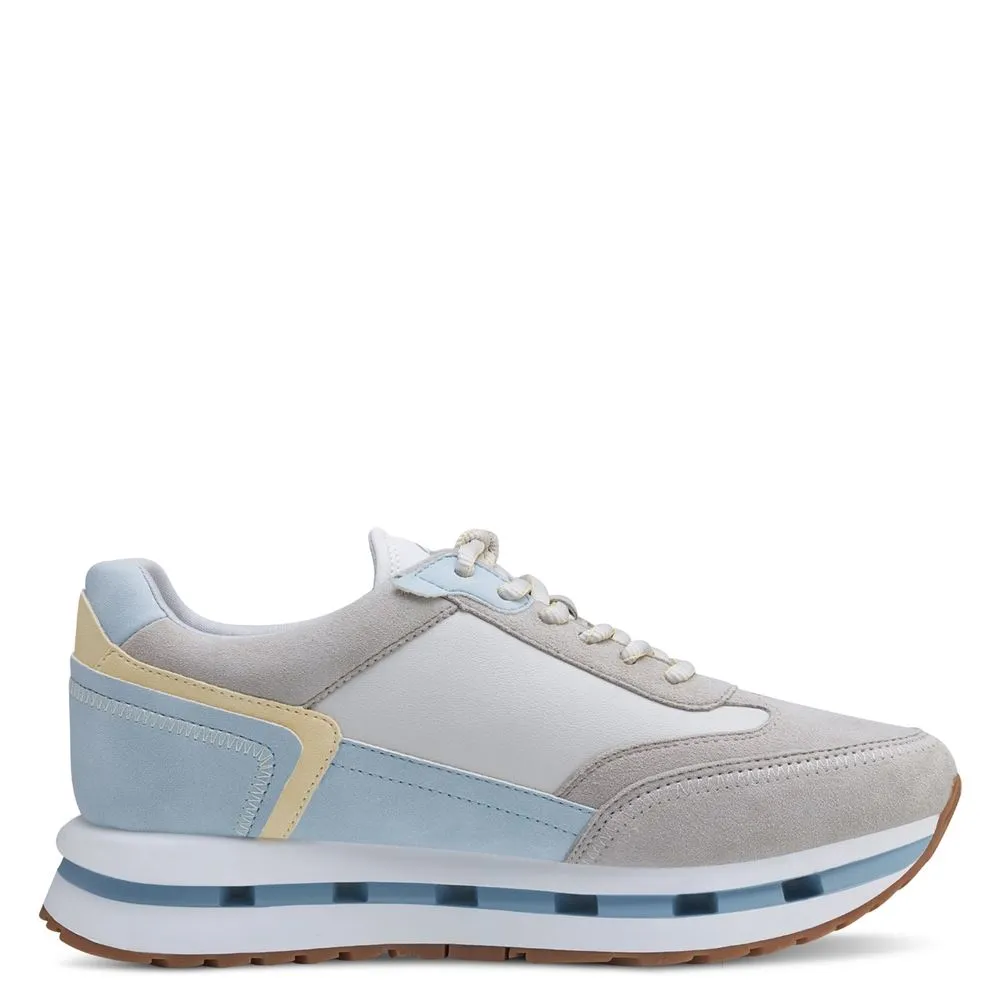 Tamaris Sneaker Plateausohle Wechselfußbett grau S13 1-1-23716-20