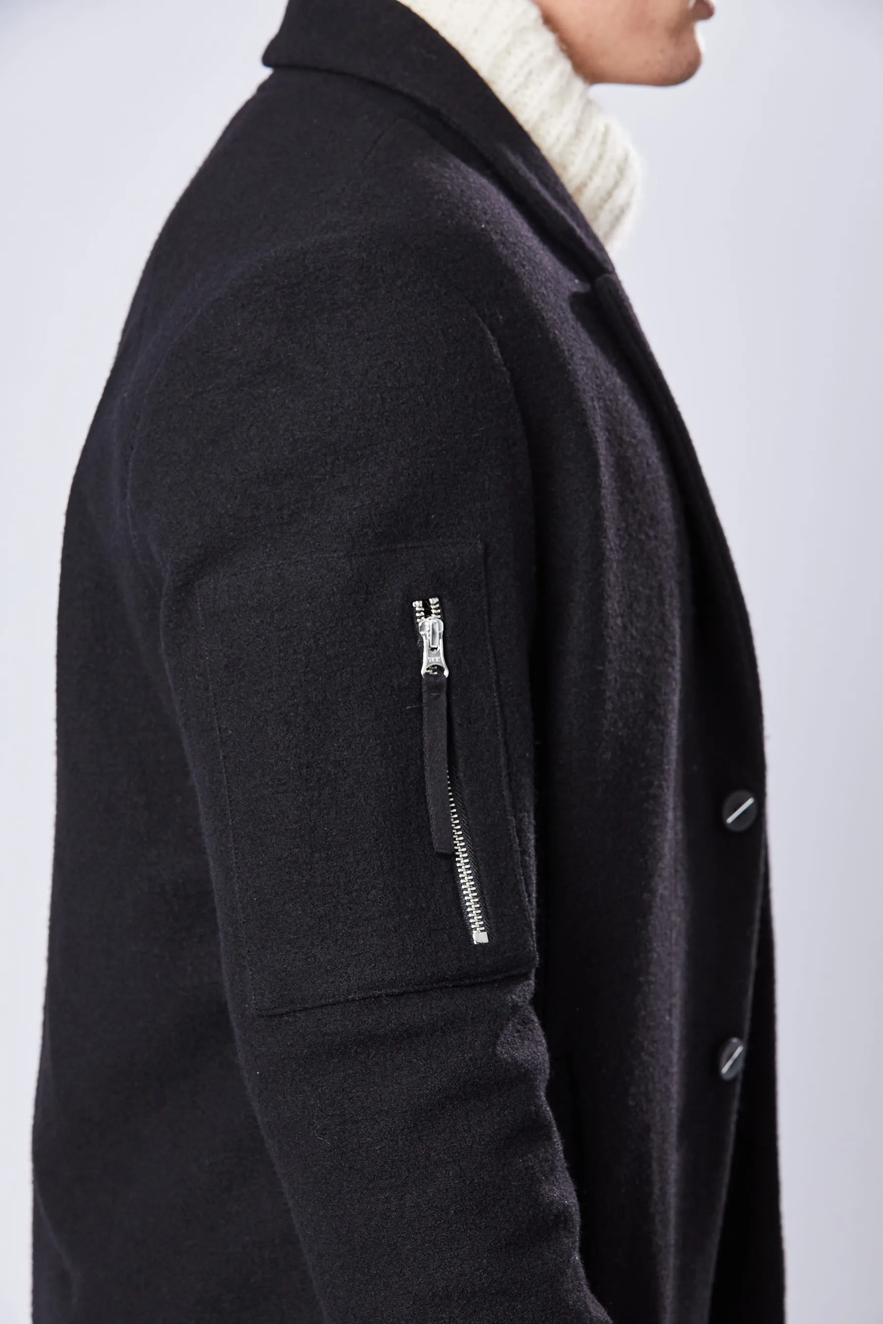 THOM KROM Two Button Wool Coat  